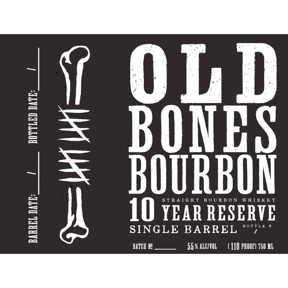 Old Bones Bourbon 10 Year Reserve Single Barrel Bourbon Old Bones