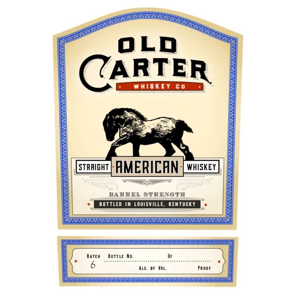 Old Carter American Whiskey Batch 6 American Whiskey Old Carter