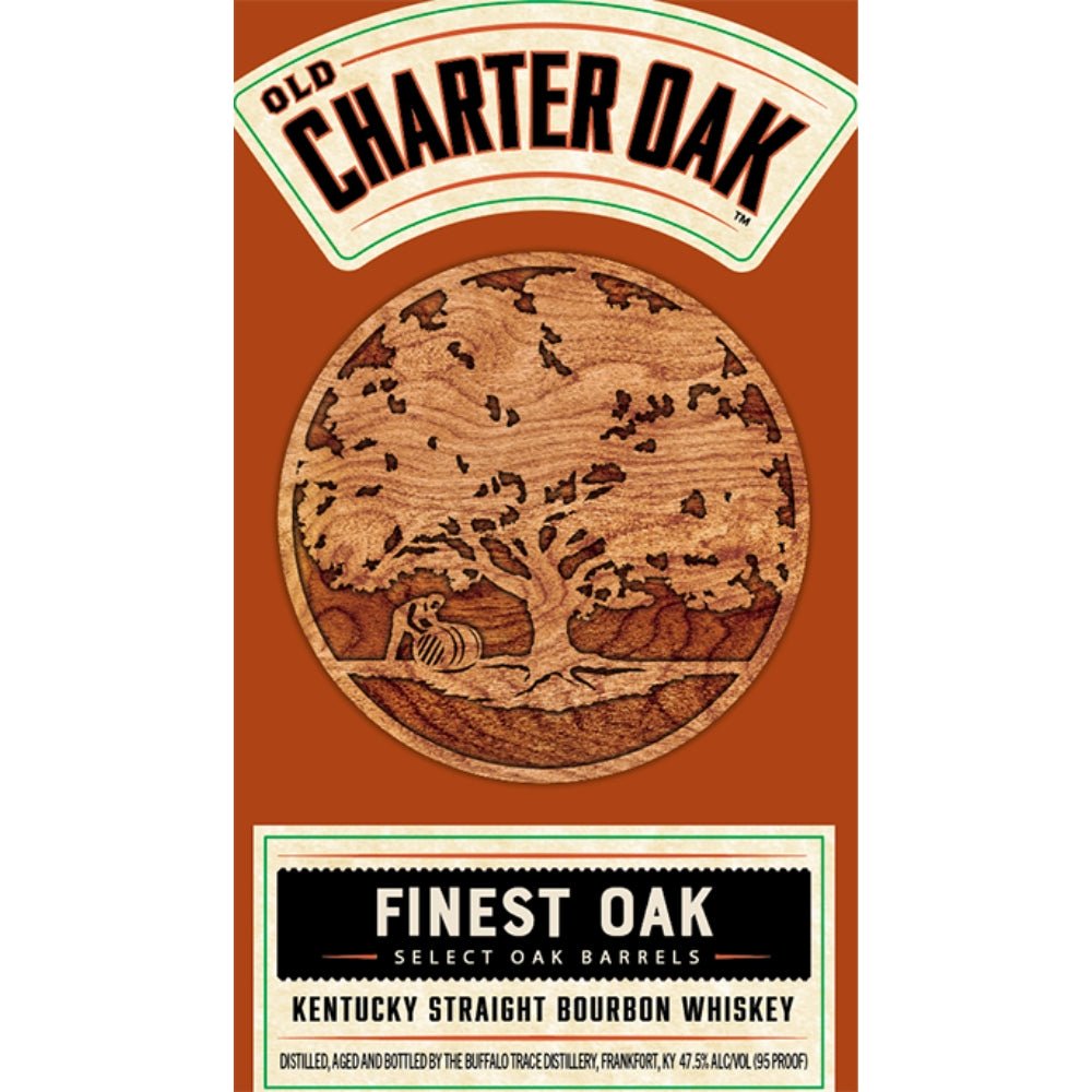 Old Charter Oak Finest Oak Bourbon Whiskey Old Charter Oak   