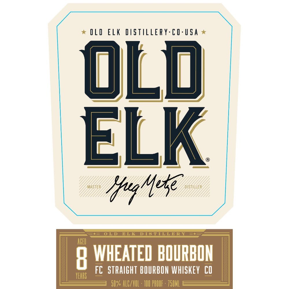 Old Elk 8 Year Old Straight Wheated Bourbon Bourbon Old Elk Bourbon   