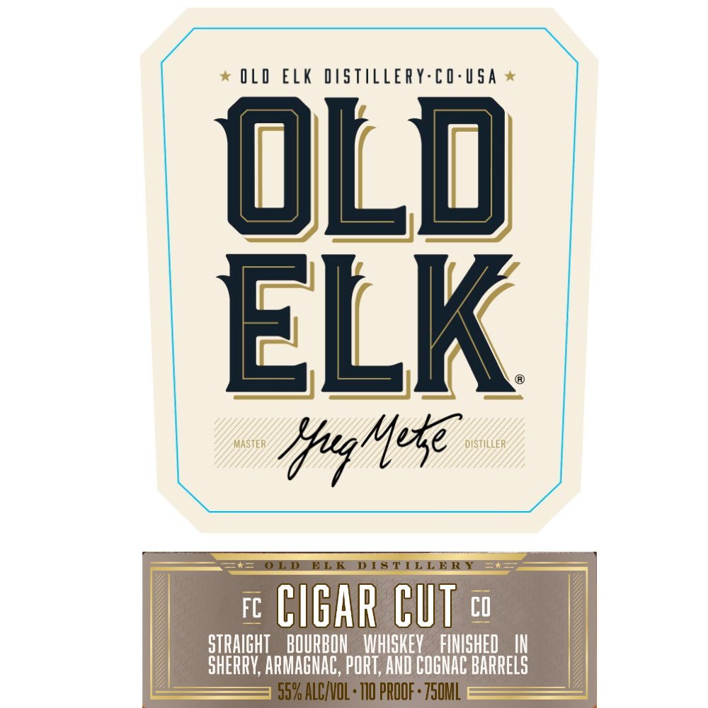 Old Elk Cigar Cut Straight Bourbon Bourbon Old Elk Bourbon   