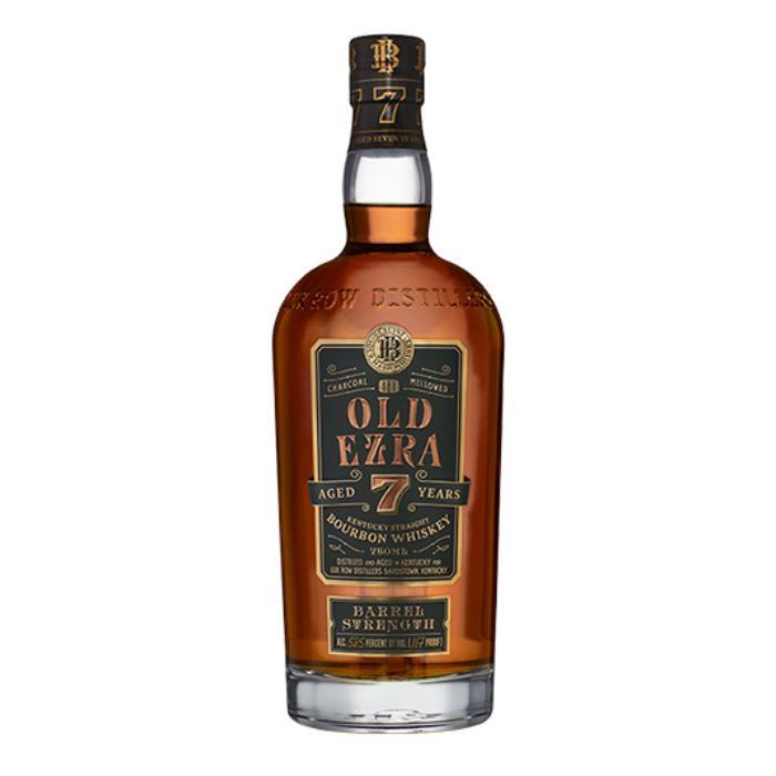 Old Ezra 7 Year Old Barrel Strength Straight Bourbon Whiskey Bourbon Ezra Brooks   