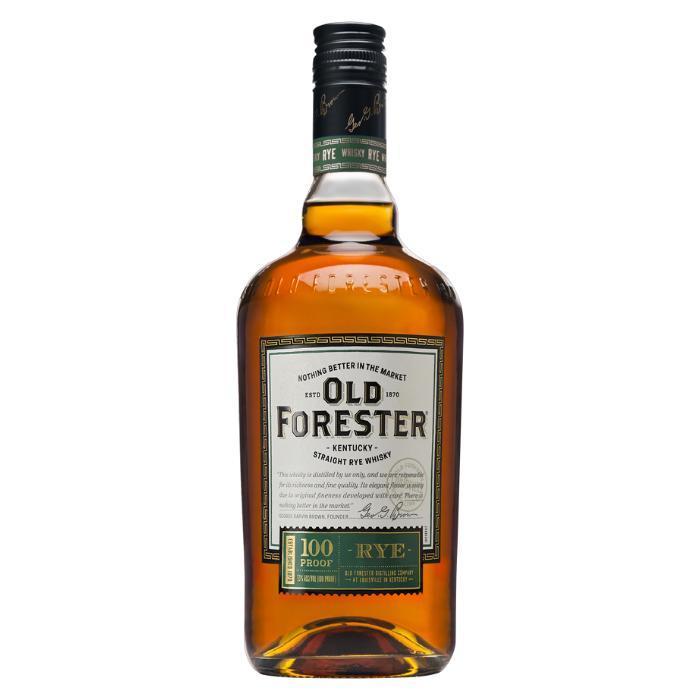 Old Forester Rye 100 Proof Rye Whiskey Old Forester   