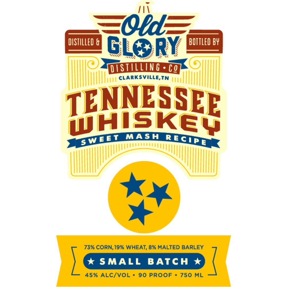 Old Glory Tennessee Whiskey Sweet Mash Recipe American Whiskey Old Glory Distilling