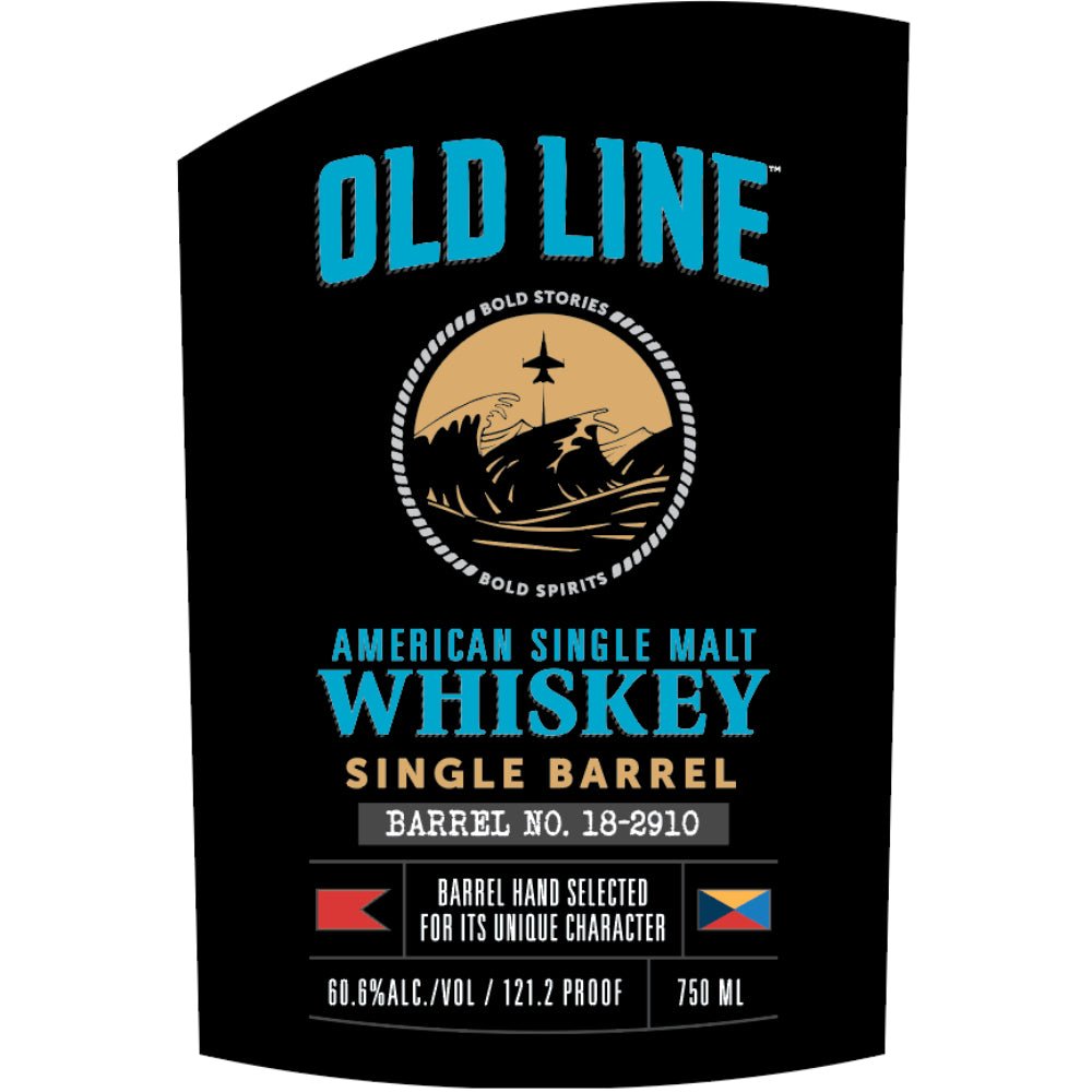 Old Line Single Barrel American Single Malt Whiskey Single Malt Whiskey Old Line Spirits   