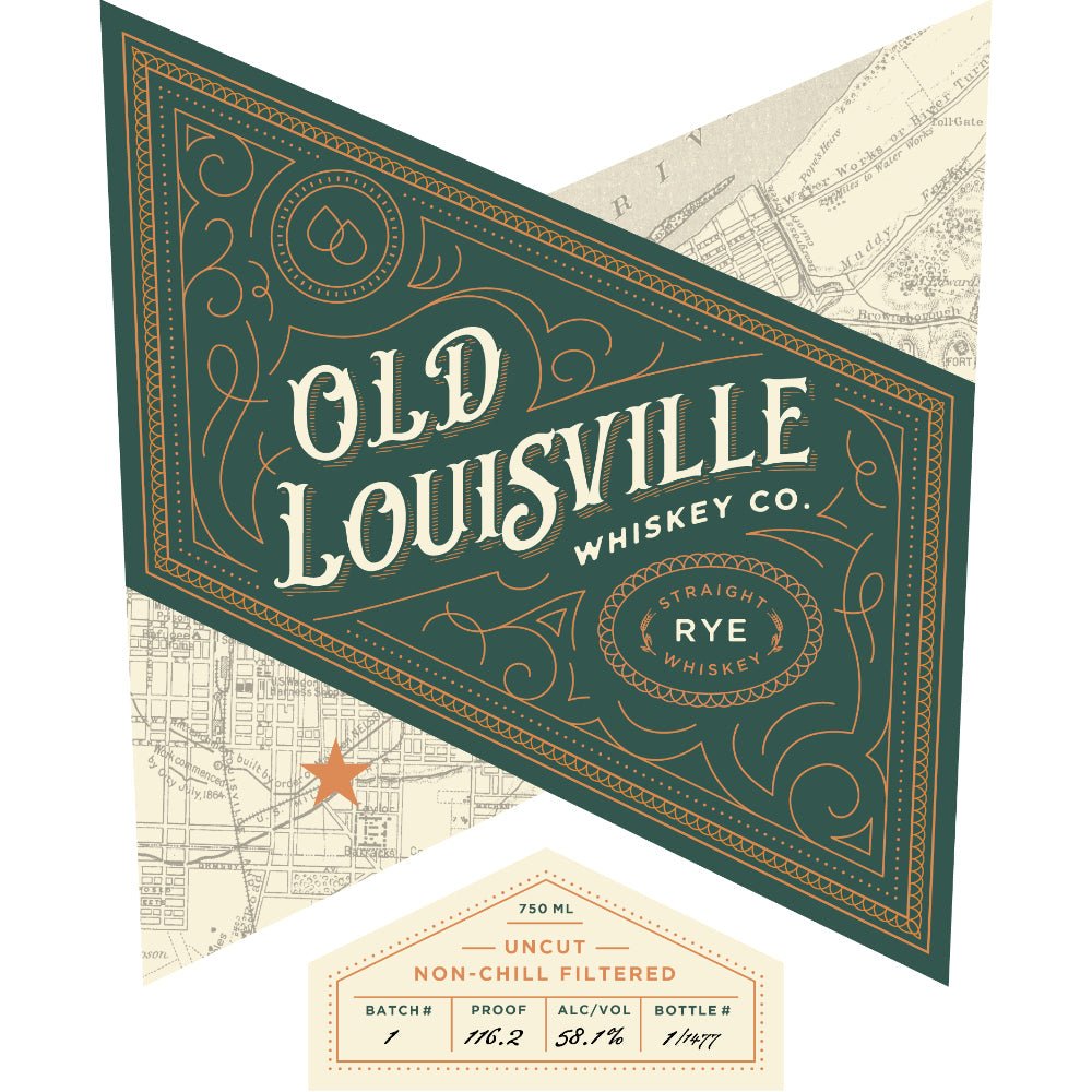 Old Louisville Straight Rye Whiskey Rye Whiskey Old Louisville Whiskey   