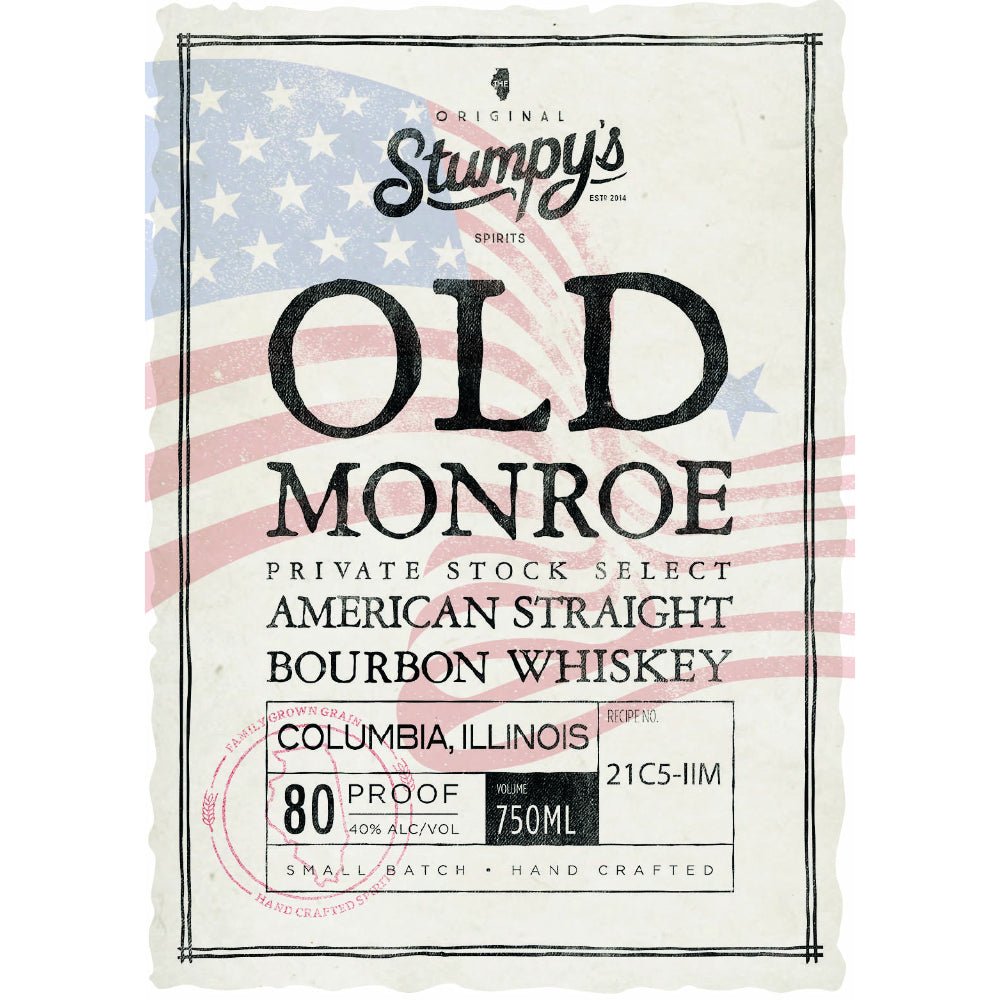 Old Monroe Private Stock Select Straight Bourbon Bourbon Old Monroe