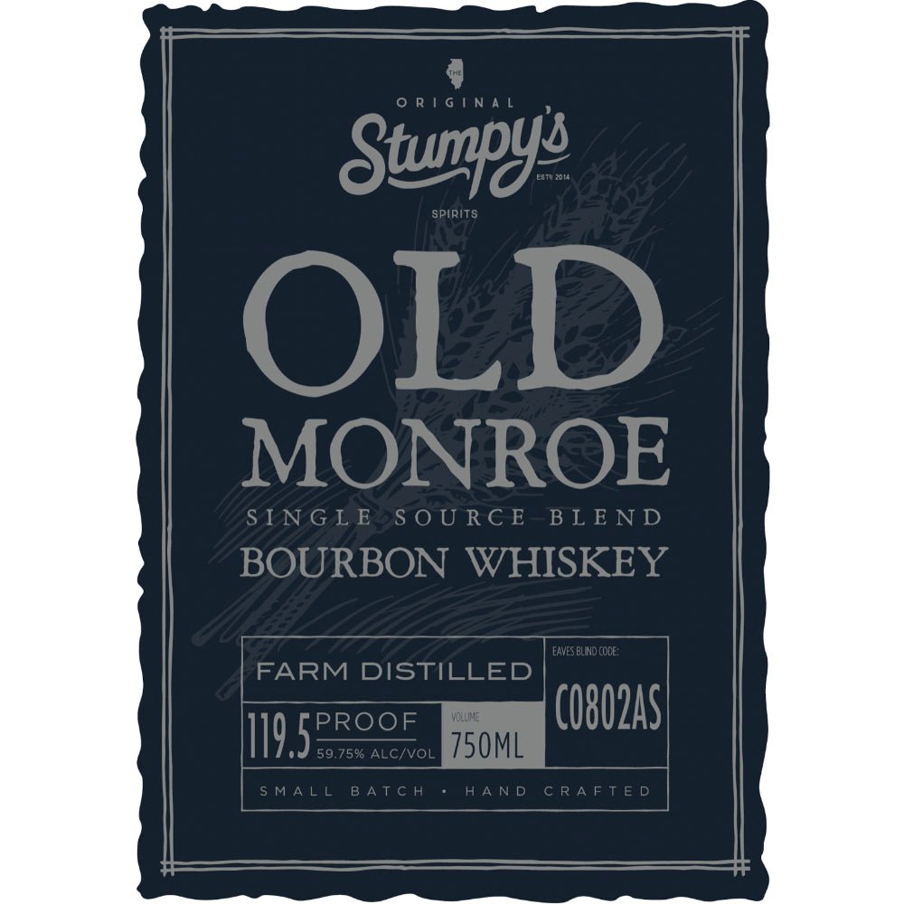 Old Monroe Single Source Blend Bourbon Bourbon Old Monroe