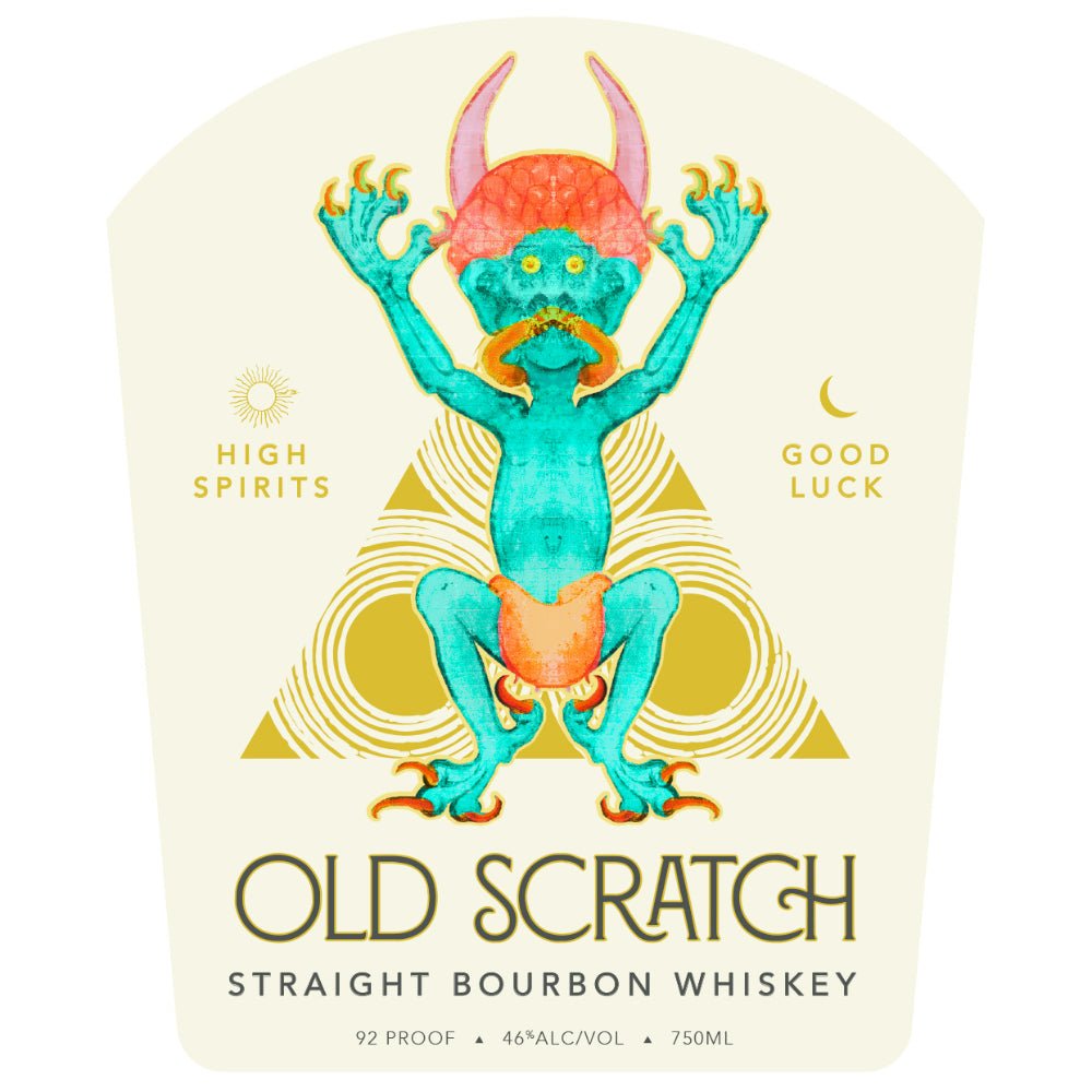 Old Scratch Straight Bourbon Whiskey Bourbon Flying Dog Brewery   