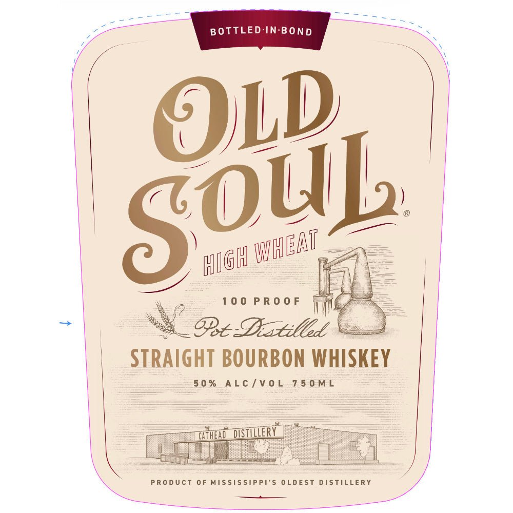 Old Soul High Wheat Bottled in Bond Bourbon Bourbon Cathead Distillery