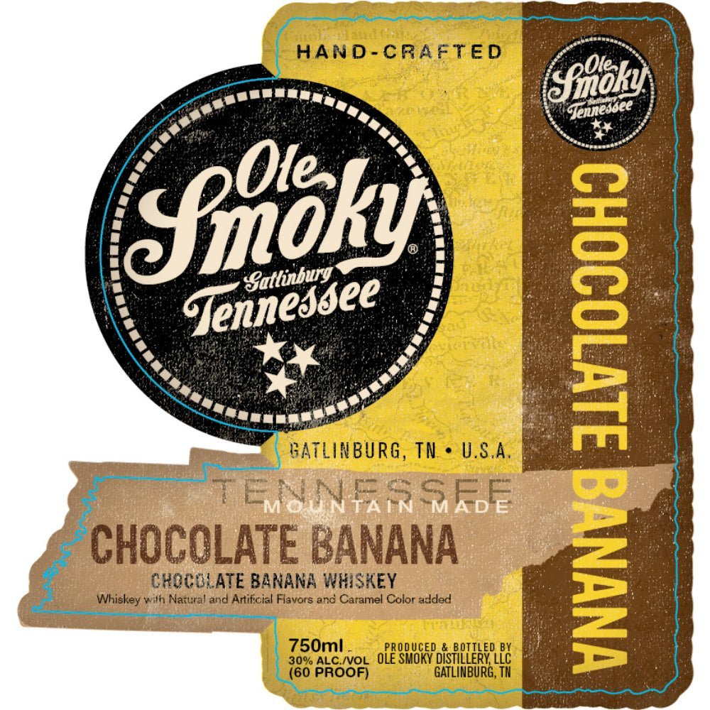 Ole Smoky Chocolate Banana Whiskey Tennessee Whiskey Ole Smoky   