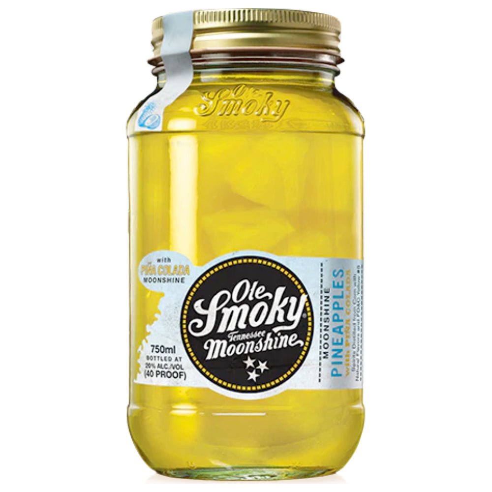 Ole Smoky Moonshine Pineapples With Pina Colada Moonshine Ole Smoky   