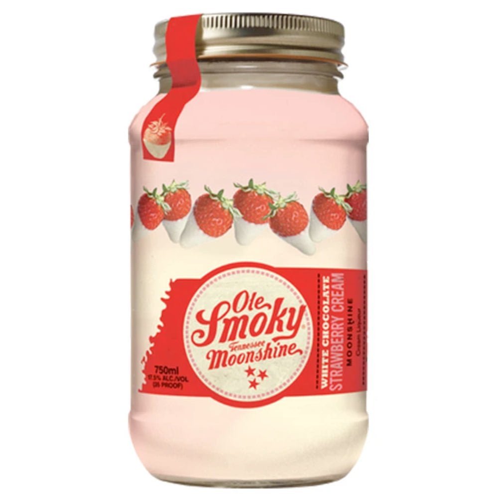 Ole Smoky White Chocolate Strawberry Cream Moonshine Moonshine Ole Smoky   