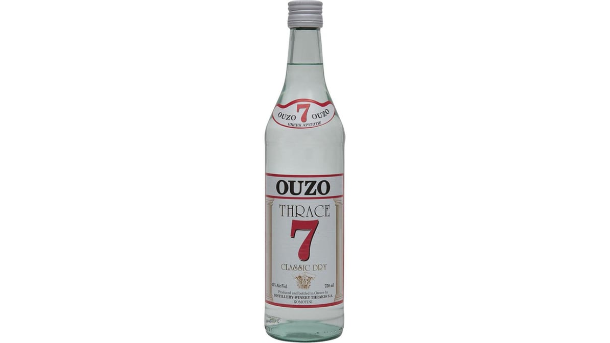 Ouzo 7 Thraki 700 mL Arak Ouzo   