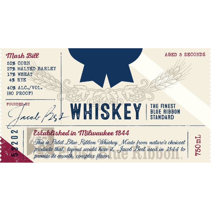 Pabst Blue Ribbon Whiskey American Whiskey Pabst Blue Ribbon