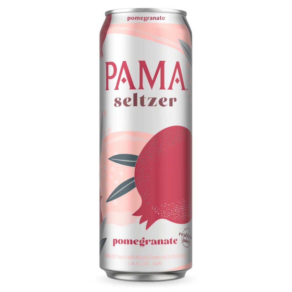 PAMA Seltzer Pomegranate 4pk Hard Seltzer PAMA   