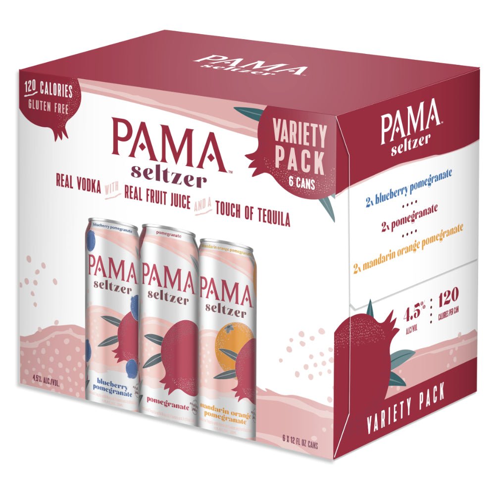 PAMA Seltzer Variety 6pk Hard Seltzer PAMA   