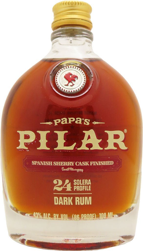 Papa's Pilar 24 Dark Rum Sherry Cask 100ml RUM Papa's Pilar Rum   