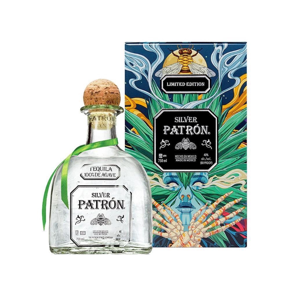 Patrón Silver Limited-Edition Mexican Heritage Tin 2020 Tequila patron   