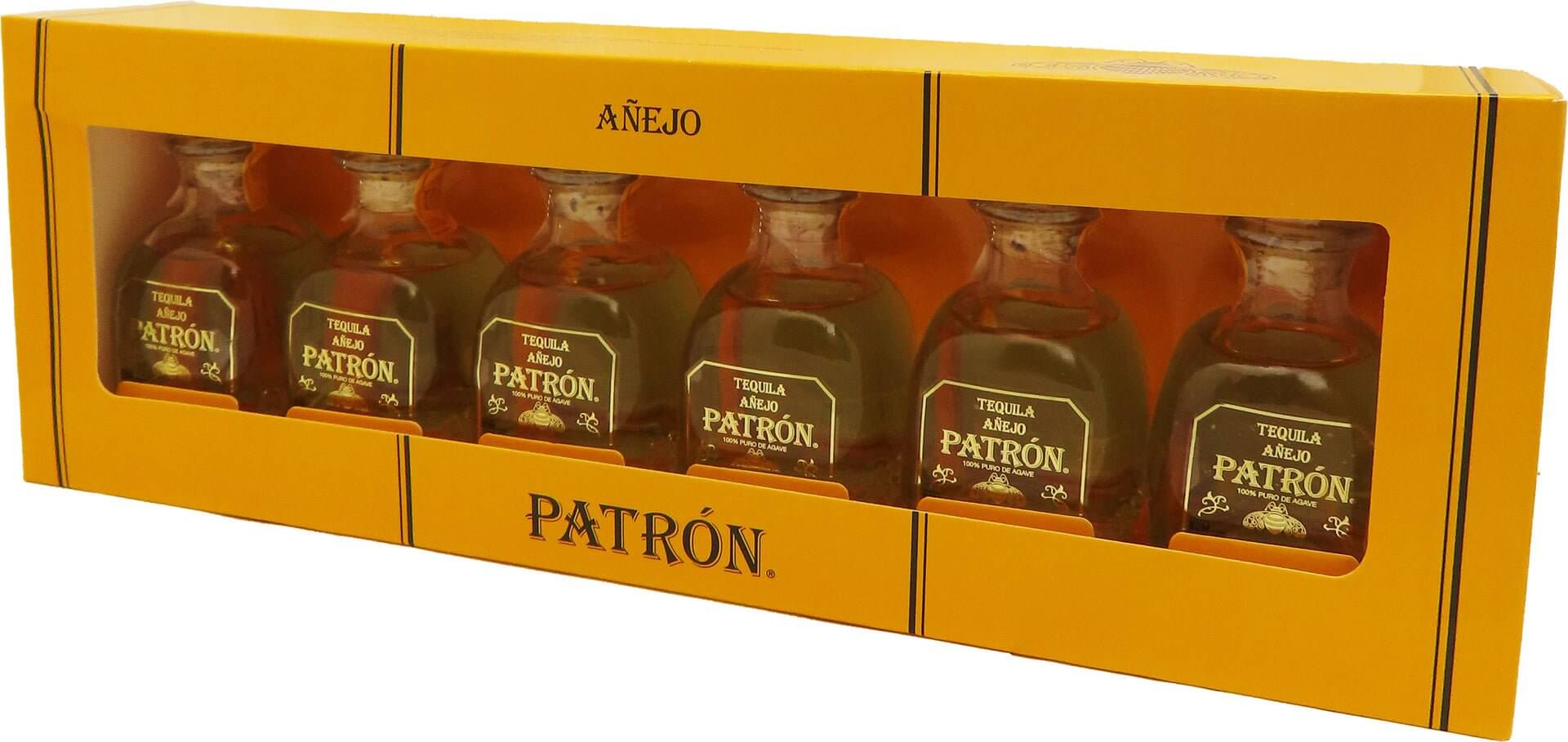 PATRON TEQUILA ANEJO (50ML 6PK) Tequila Patron   