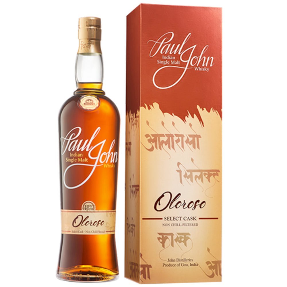 Paul John Single Malt Whisky Oloroso Select Cask Whisky Paul John Whisky   