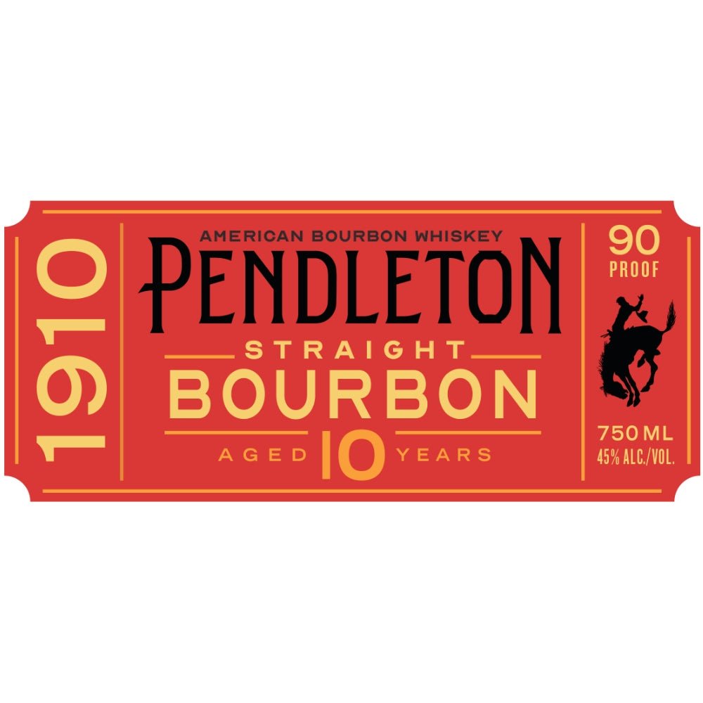 Pendleton 1910 10 Year Old Straight Bourbon Bourbon Pendleton Whisky