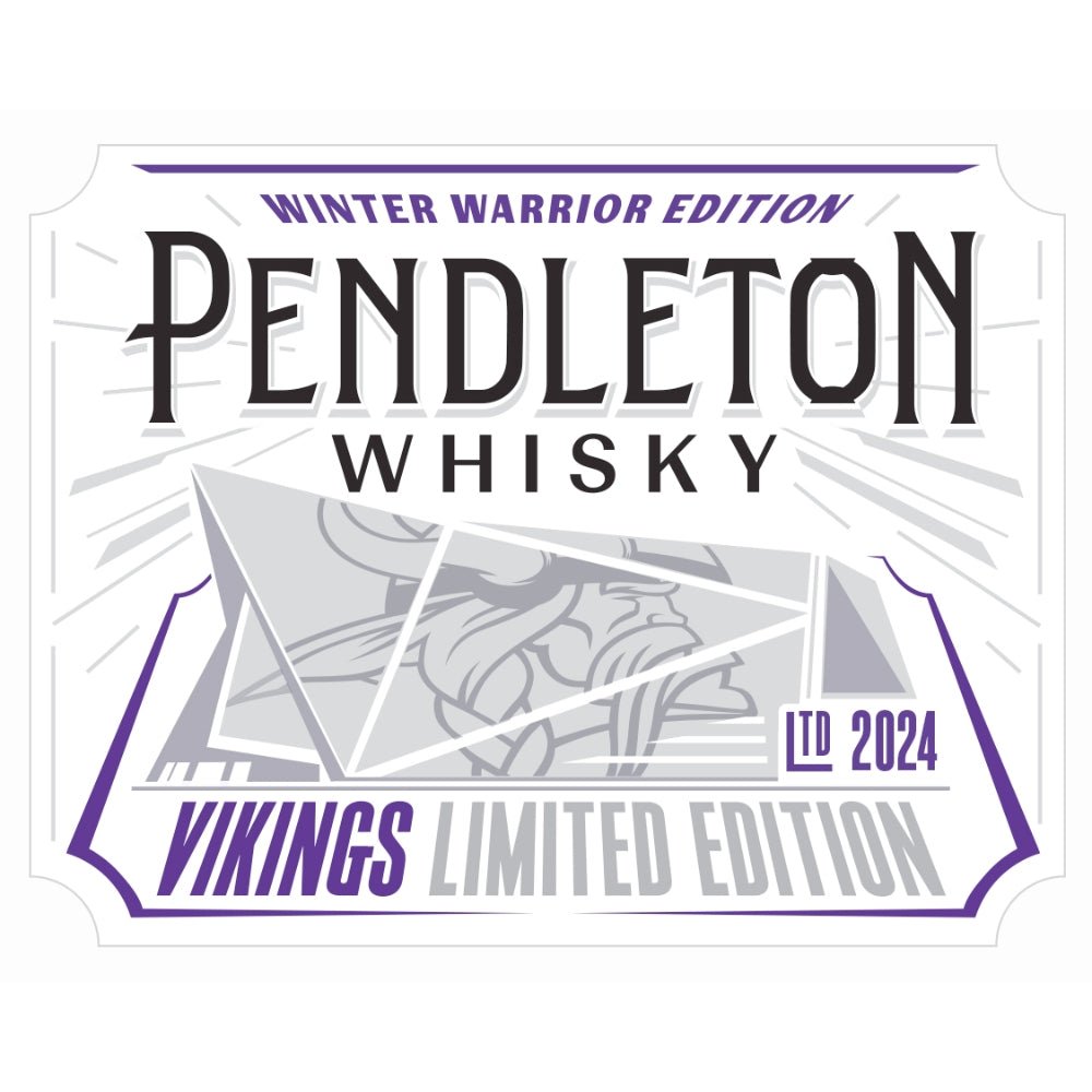 Pendleton Vikings Winter Warrior Limited Edition 2024 Canadian Whisky Pendleton Whisky   