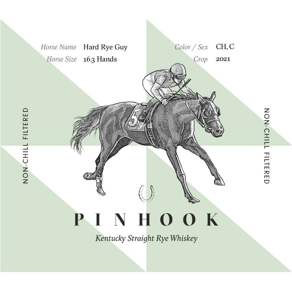 Pinhook Hard Rye Guy Rye Whiskey Pinhook Bourbon