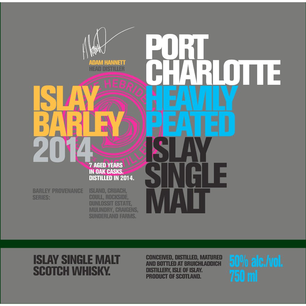 Port Charlotte Islay Barley 2014 Scotch Port Charlotte