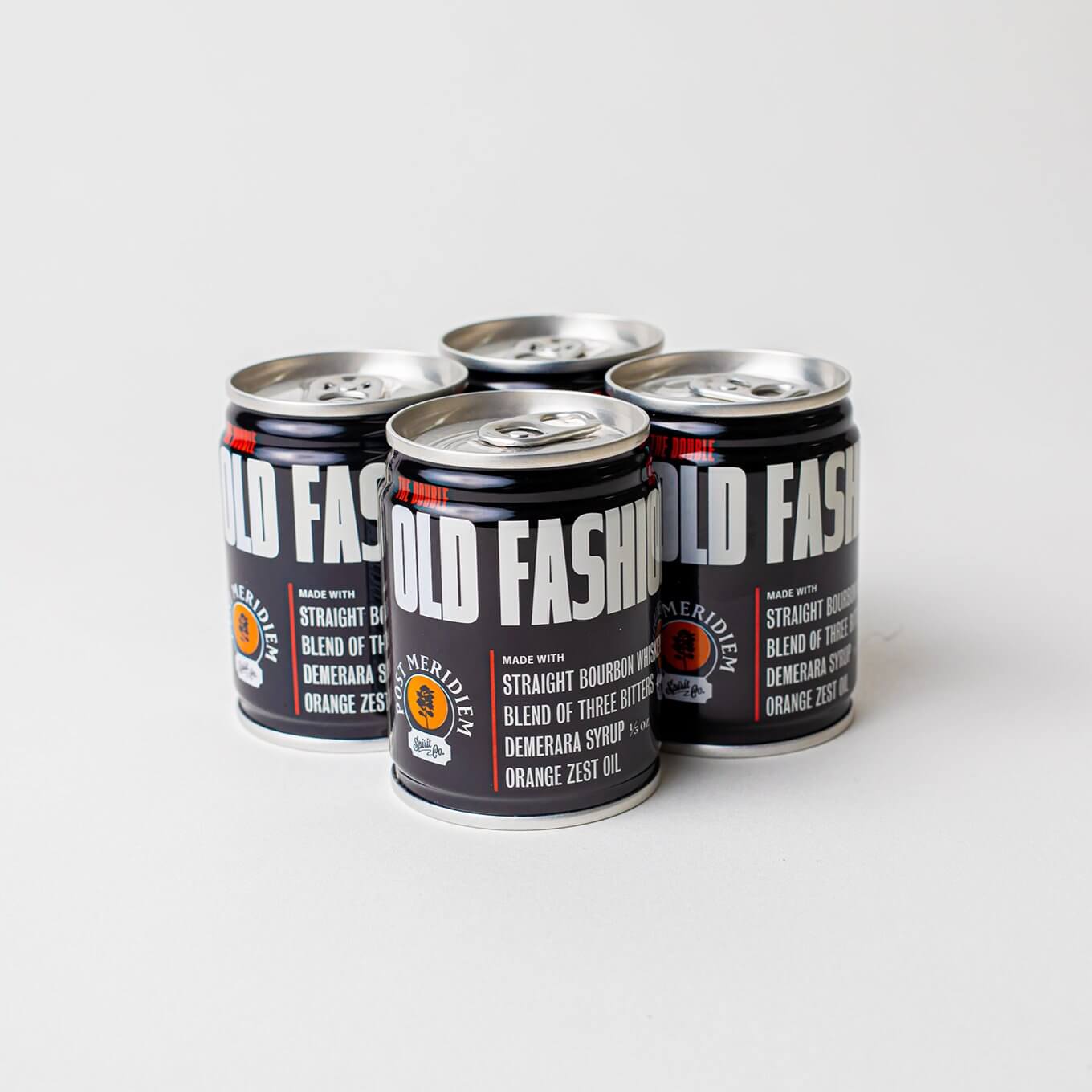 Post Meridiem The Double Old Fashioned - 4pk Canned Cocktail $4.49 per Cocktail   