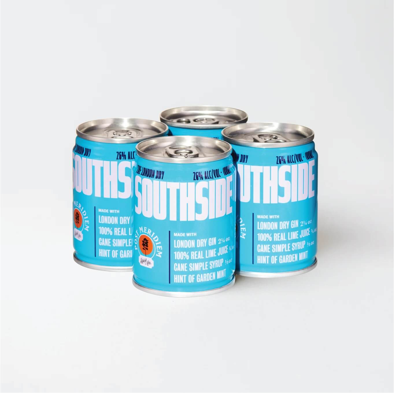 Post Meridiem The London Dry Southside - 4pk Canned Cocktail $4.49 per Cocktail   