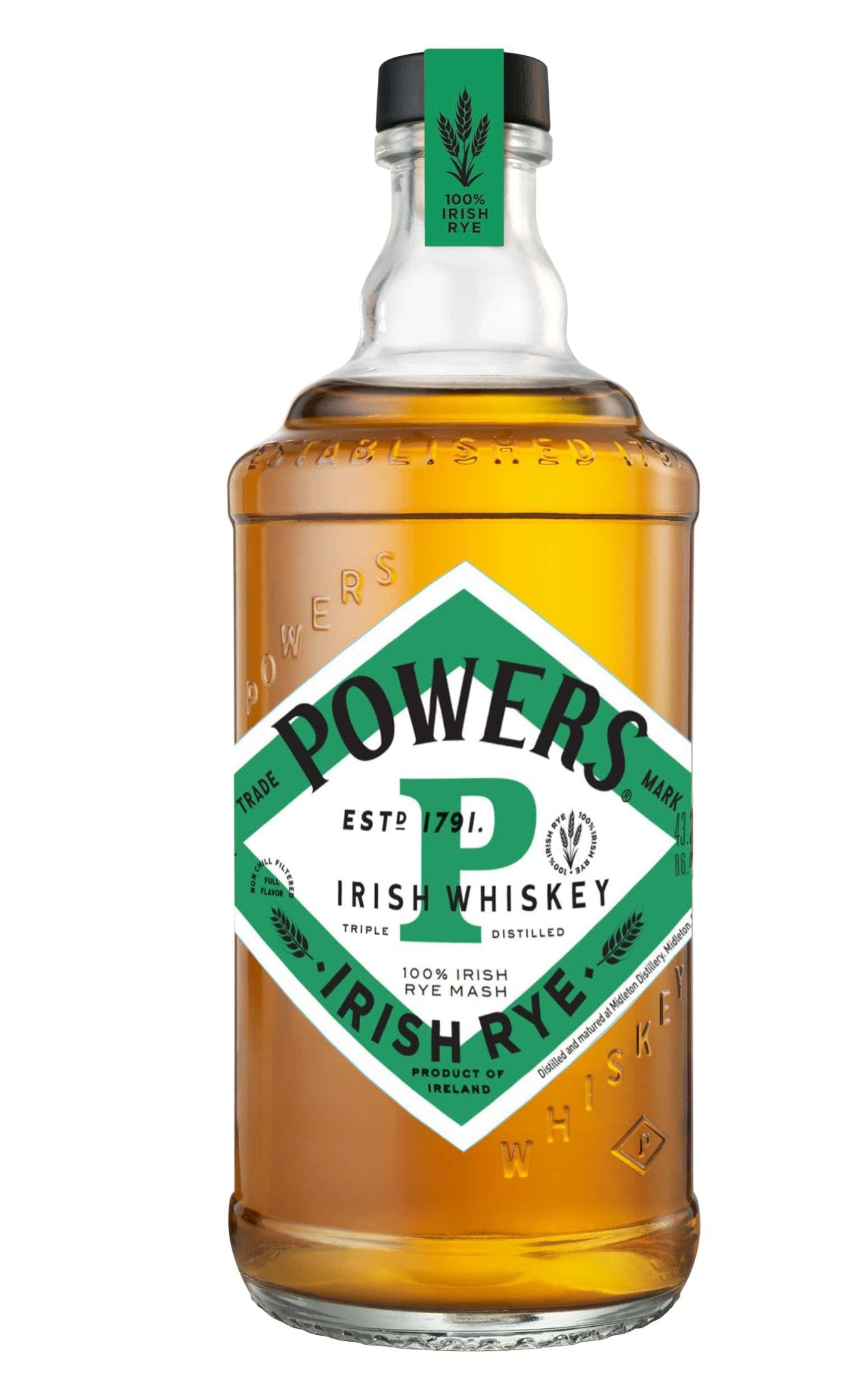 Powers Irish Rye Whiskey Irish whiskey Powers Irish Whiskey   