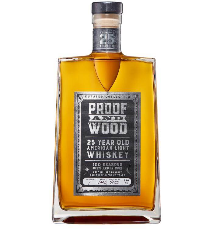 Proof and Wood 100 Seasons 25 Year Old American Whiskey American Whiskey Proof & Wood