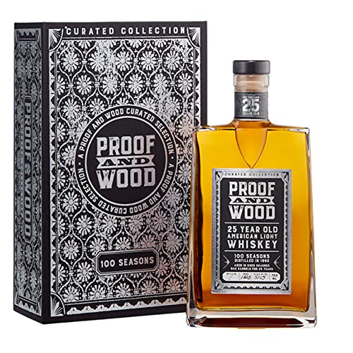 Proof and Wood 100 Seasons 25 Year Old American Whiskey American Whiskey Proof & Wood