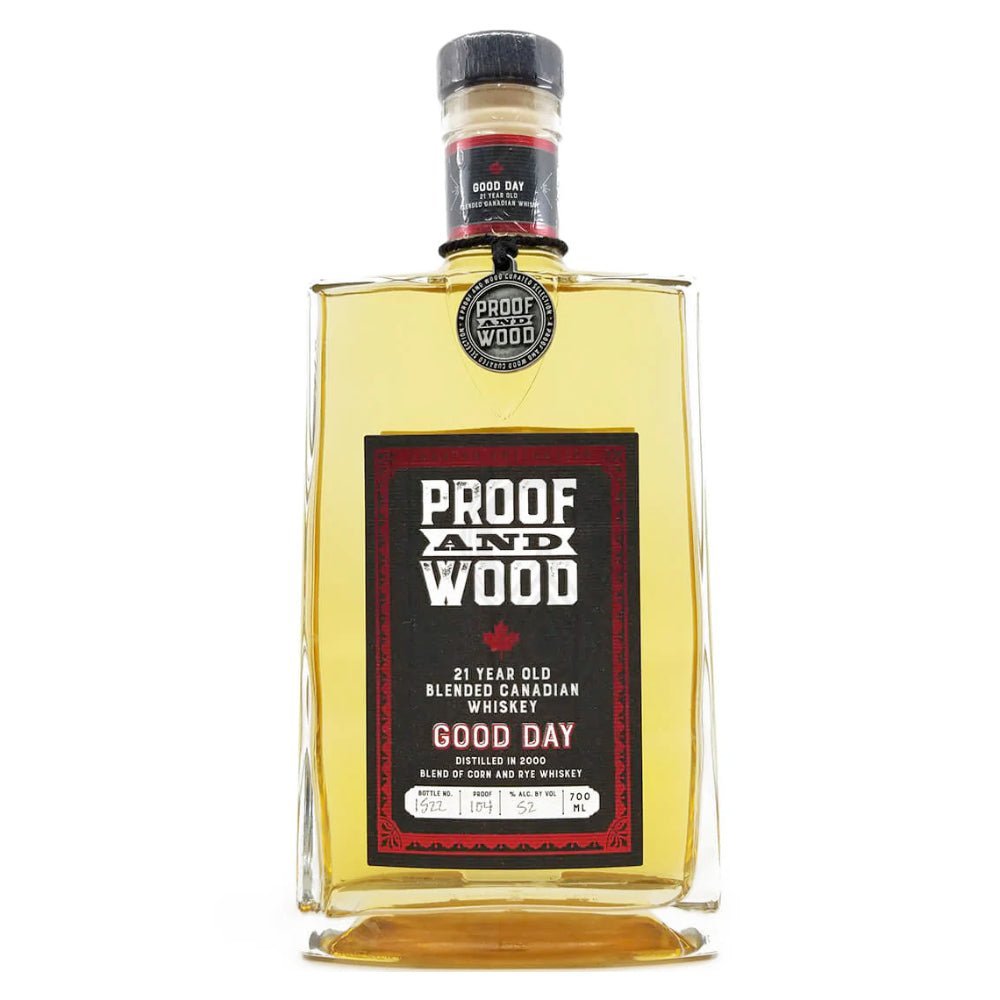 Proof And Wood Good Day 21 Year Old Blended Whisky Canadian Whisky Proof & Wood Ventures   