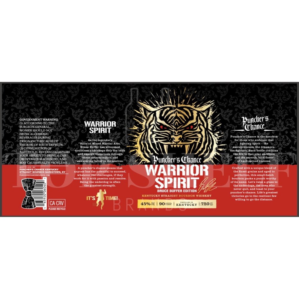 Puncher’s Chance Warrior Spirit Bruce Buffer Edition Bourbon Puncher’s Chance   