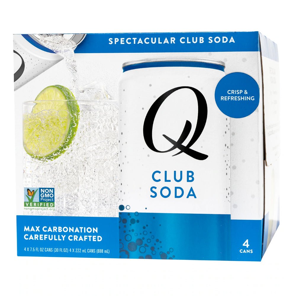 Q Club Soda by Joel McHale 4pk Cocktail Mixers Q Mixers   