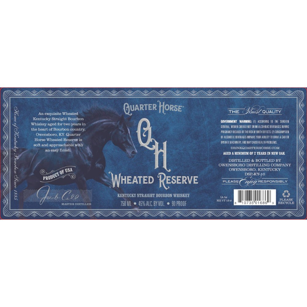 Quarter Horse Wheated Reserve Bourbon Bourbon Owensboro Distilling Company