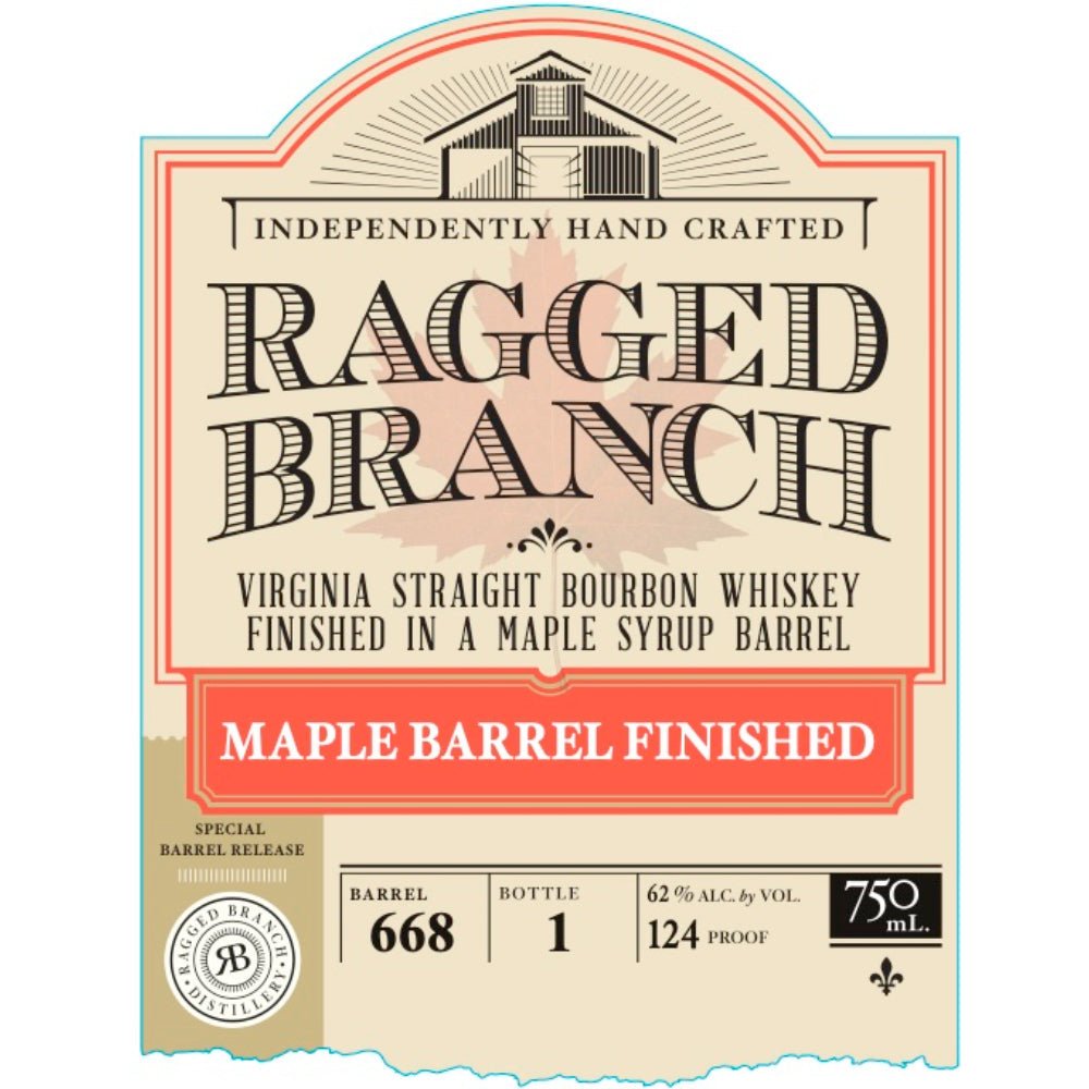 Ragged Branch Maple Syrup Barrel Finished Bourbon Bourbon Ragged Branch