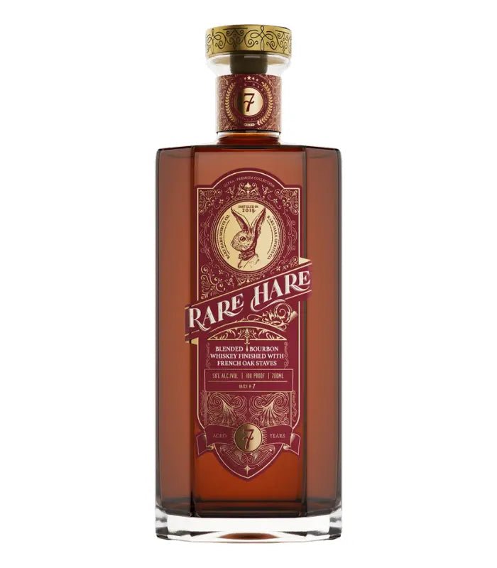 Rare Hare 7 Year Old Bourbon Finished with French Oak Staves Bourbon Rare Hare