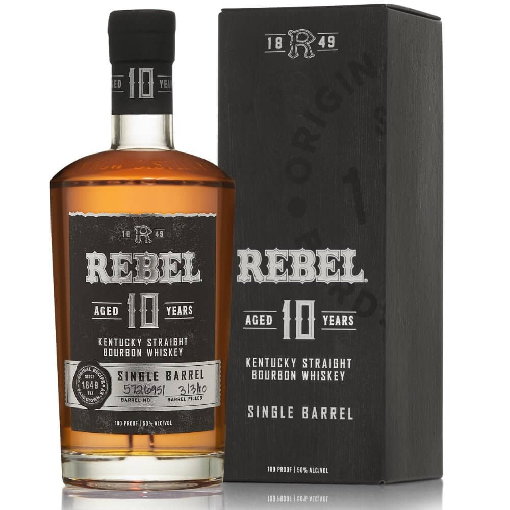 Rebel 10 Year Old Single Barrel Bourbon Bourbon Rebel Yell   