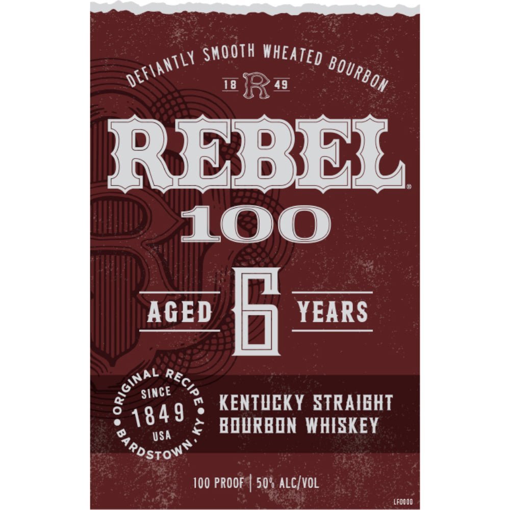 Rebel 100 6 Year Old Bourbon Bourbon Rebel Yell   