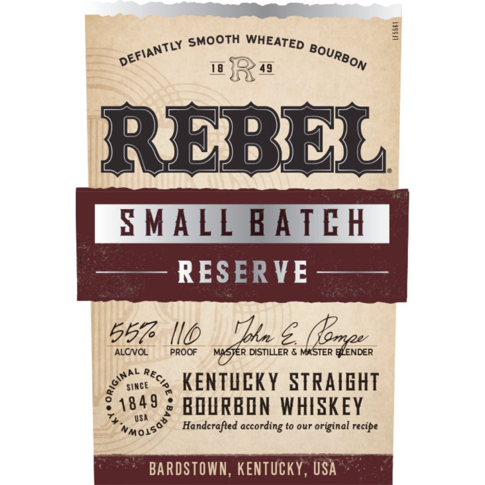 Rebel Small Batch Reserve Straight Bourbon Bourbon Rebel Bourbon   