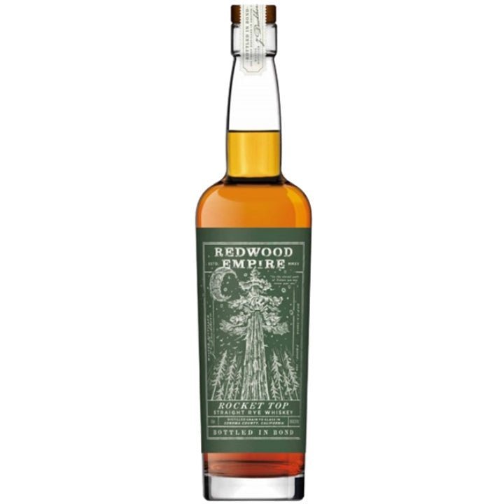 Redwood Empire Rocket Top Straight Rye Batch 004 Rye Whiskey Redwood Empire Whiskey   