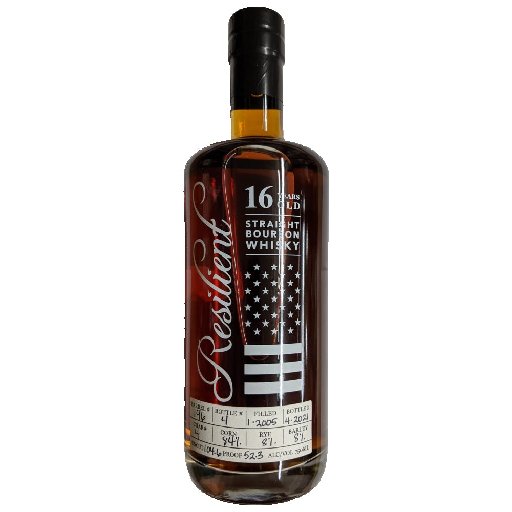 Resilient 16 Year Old Bourbon Barrel #199 Bourbon Resilient Bourbon   