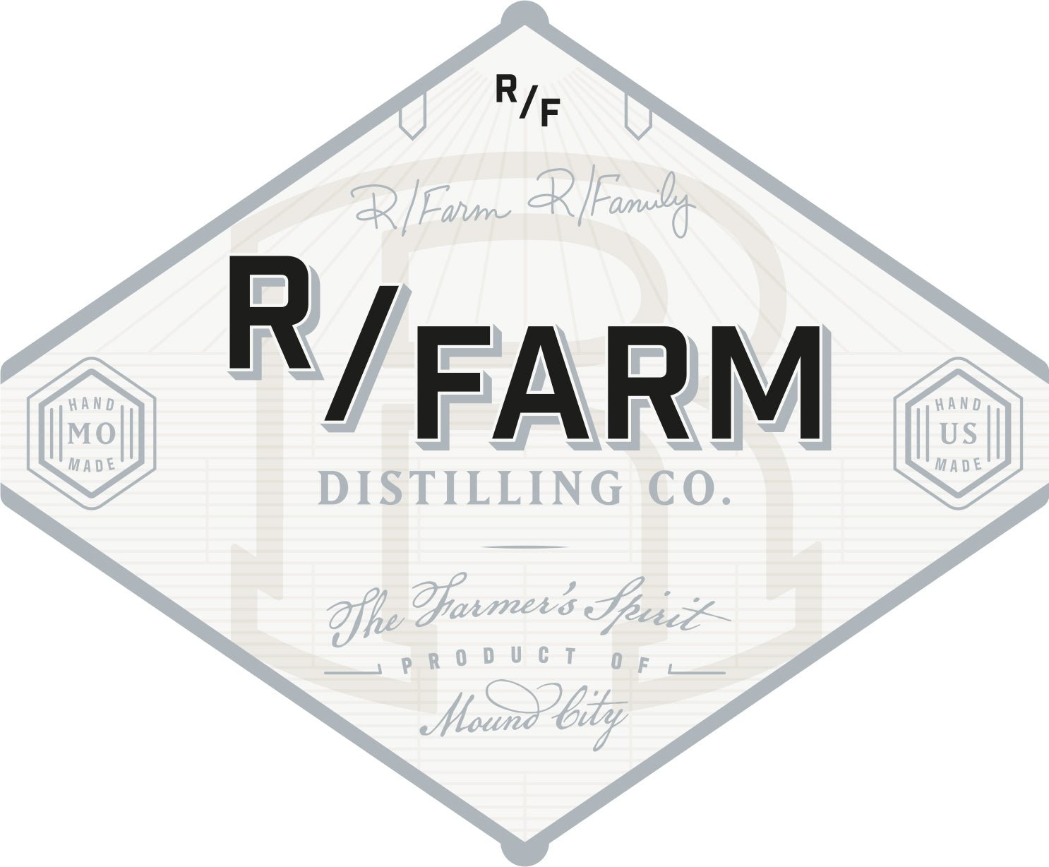 R/Farm Distilling Co. Distillery Edition Bourbon Whiskey Bourbon Whiskey R/Farm Distilling Co.