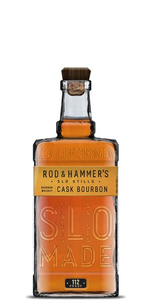 Rod & Hammer's SLO Stills Cask Bourbon Whiskey Bottle Rod & Hammer's Slo Stills   