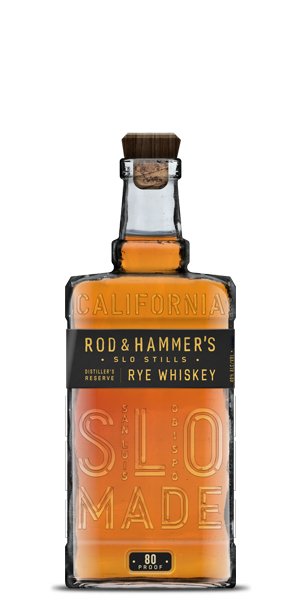 Rod & Hammer's SLO Stills Distiller's Reserve Rye Whiskey Bottle Rod & Hammer's Slo Stills   