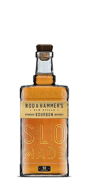 Rod & Hammer's SLO Stills Straight Bourbon Whiskey Bottle Rod & Hammer's Slo Stills   