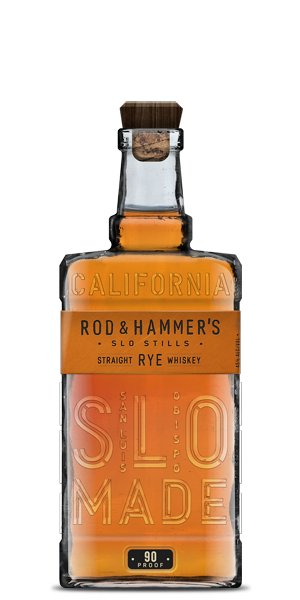 Rod & Hammer's SLO Stills Straight Rye Whiskey Bottle Rod & Hammer's Slo Stills   